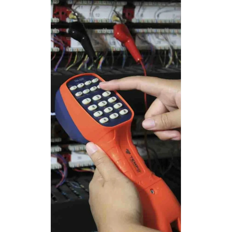 Tempo Phone Line Tester Digital with Polarity Testing Handset Connection Mains Powered TM-500I 52062073