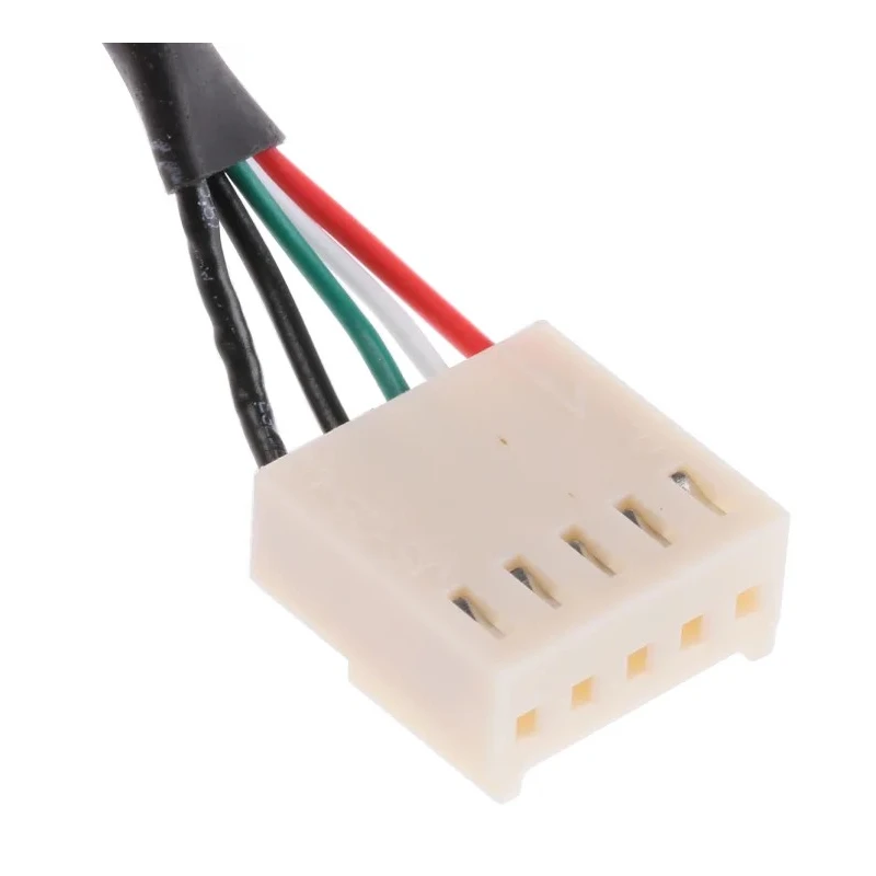 Bulgin IC Socket USB Cable Female 5-Pin Socket to Female USB 2.0 USB Type A 30V Black PXP6043/A