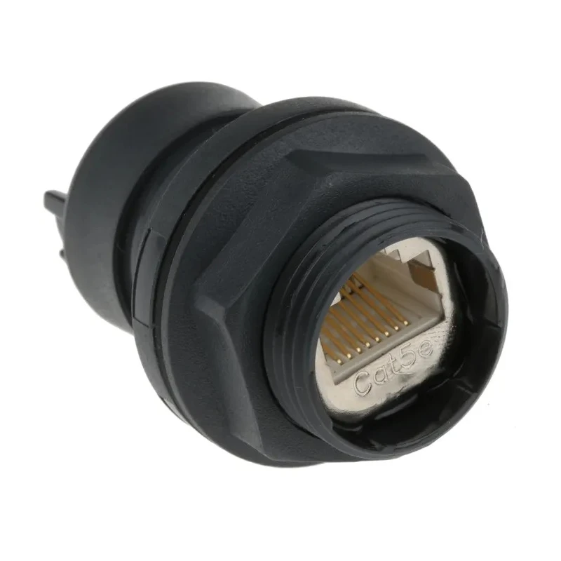 Bulgin Buccaneer Series 2 Port RJ45 Socket Shielded Twisted Pair Ethernet Coupler Cat5e 