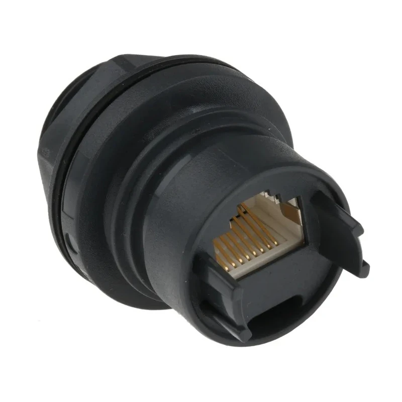 Bulgin Buccaneer Series 2 Port RJ45 Socket Shielded Twisted Pair Ethernet Coupler Cat5e 