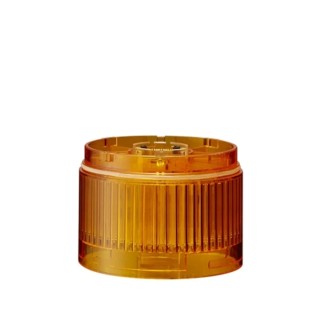 Patlite LR7 Series Amber Steady Effect Light Module, LED Bulb 24V dc IP65 LR7-E-Y