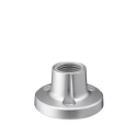 Patlite SZP Series Silver Circular Mounting Bracket, Wall Mount, IP65, Base Diameter 60mm 