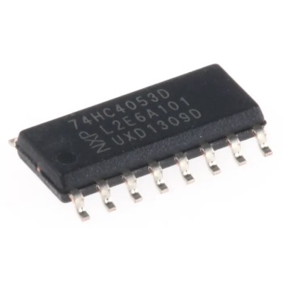 Nexperia Multiplexer/Demultiplexer CMOS Logic IC 16-Pin SOIC Triple Configuration 2 to 6 V Operating Voltage 74HC4053D,652