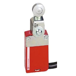 Telemecanique Sensors XCSM Series Roller Lever Limit Switch, 1 NO/2 NC Contact, Metal Housing, IP67/IP68/IP66 XCSM3916L1