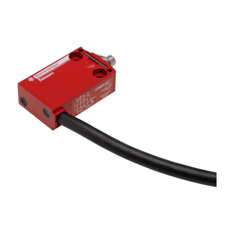 Telemecanique Sensors Plunger Limit Switch 2 NO/2 NC, IP68/IP67/IP66, Metal Housing, 240V AC, 1.5A, XCSM4110L1