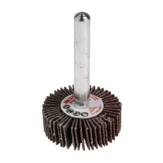 3M Flap Wheel Aluminium Oxide Abrasive, 30 mm Diameter, 10 mm Face Width, P60 Grit, 339 Series FC110075452