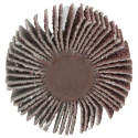 3M Flap Wheel Aluminium Oxide Abrasive, 30 mm Diameter, 10 mm Face Width, P60 Grit, 339 Series FC110075452