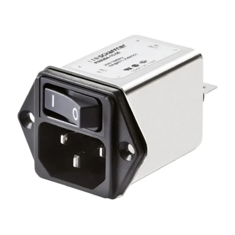 Schaffner 250V 1A Flange IEC Filter 2 Pole FN9264-1-06