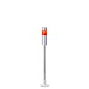 Patlite LR4 Series Signal Tower Pole Mount LED 24V 1 Light Element Blue White Green Clear Amber Red LR4-102PJNU-R