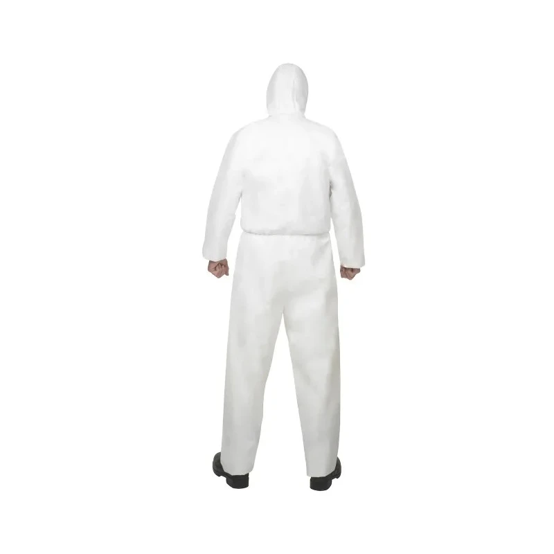 Kimberly Clark KleenGuard® A40 Disposable White Overall Unisex 120 to 128 cm Chest Size 1.88 m Length 97930
