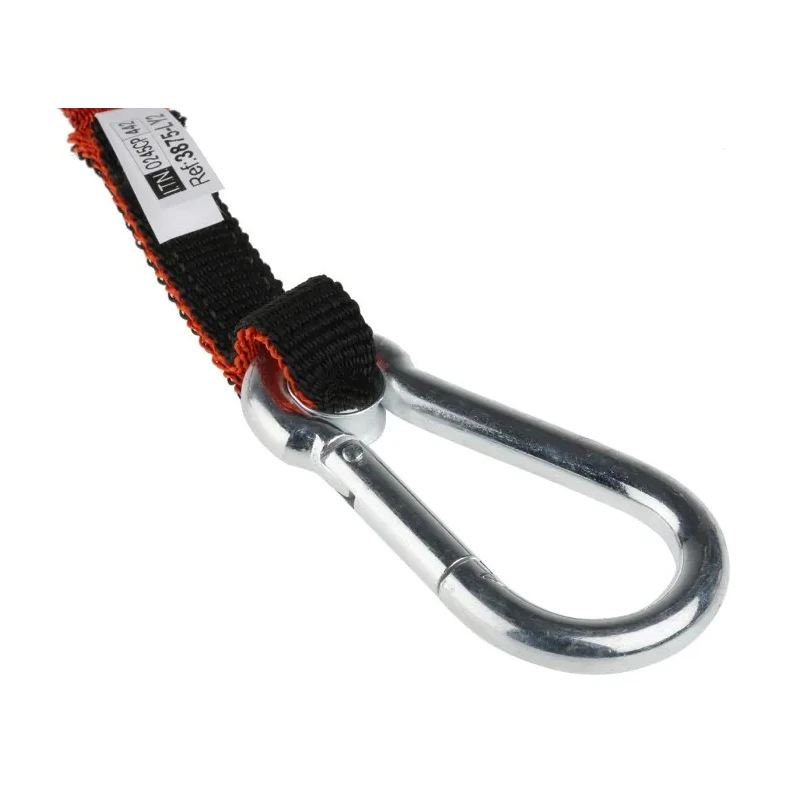 Bahco Polyester Tool Lanyard 1.2m, 3 kg Weight Capacity with Non-Removable Carabiner 3875-LY2