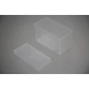 RS PRO Adjustable Compartments 21 Cell Transparent Grey Green Polypropylene Compartment Box 425 mm x 375 mm x 70 mm 767-4973