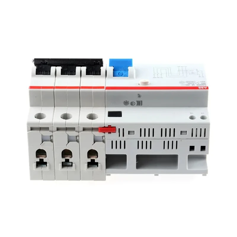 ABB Residual Current Circuit Breaker with Overload Protection, 63A Current Rating 2CSR273001R1635 DS203 M AC-B63/0,03