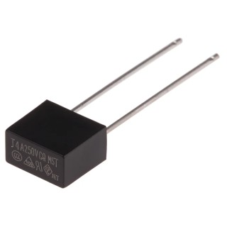 RS PRO Non-Resettable Fuse Radial 4A 250V AC Thermoplastic Time Delay 767-5061