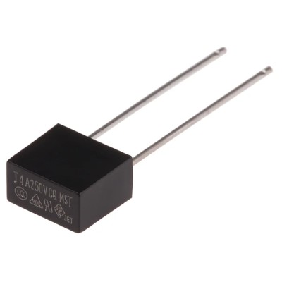 RS PRO Non-Resettable Fuse Radial 4A 250V AC Thermoplastic Time Delay 767-5061