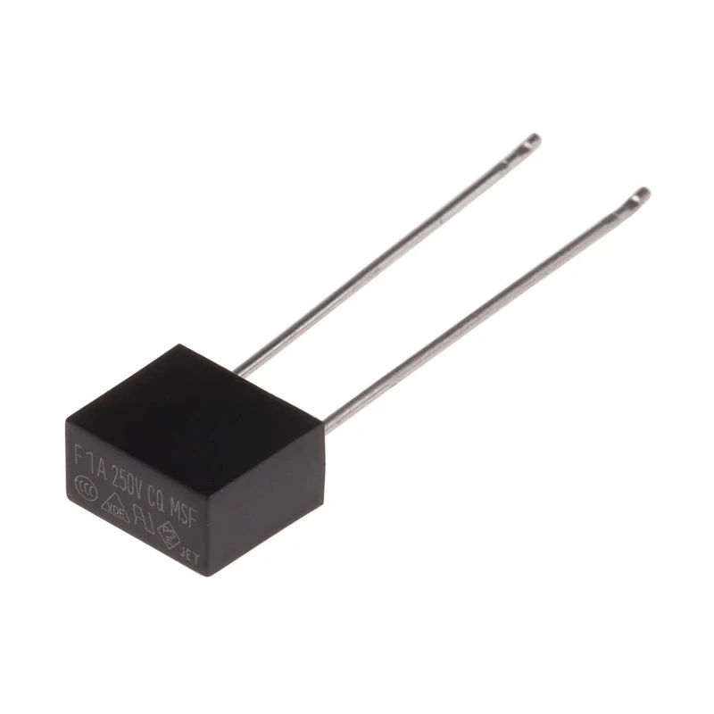 RS PRO Non-Resettable Fuse Radial 1A 250V Fast Acting Thermoplastic Body 767-5112
