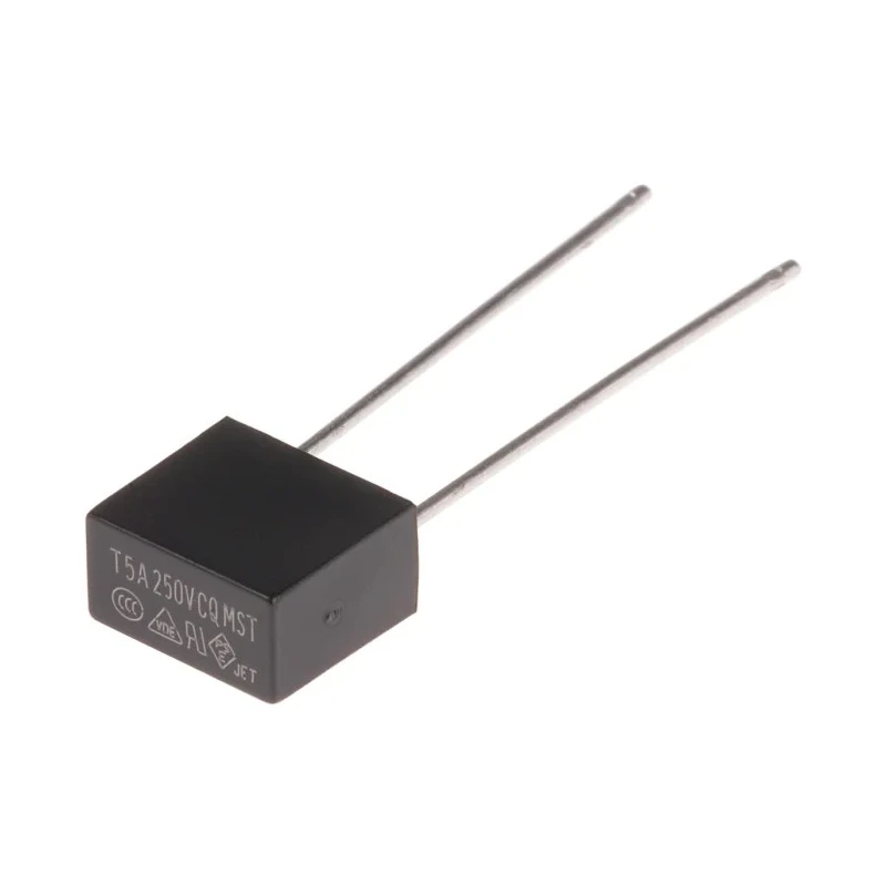 RS PRO Non-Resettable Fuse Radial 5A 250V AC Thermoplastic Body Time Delay 767-5064