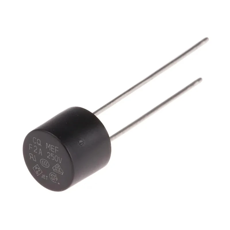 RS PRO Non-Resettable Fuse Radial 2A 250V AC Fast Acting Thermoplastic Body 767-5216