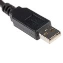 FTDI Chip Raspberry Pi USB to TTL Level Serial UART Converter Cable 1m Black TTL-232R-RPI