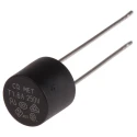 RS PRO Non-Resettable Fuse Radial 1.6A 250V Thermoplastic Body Time Delay RS PRO 767-5147