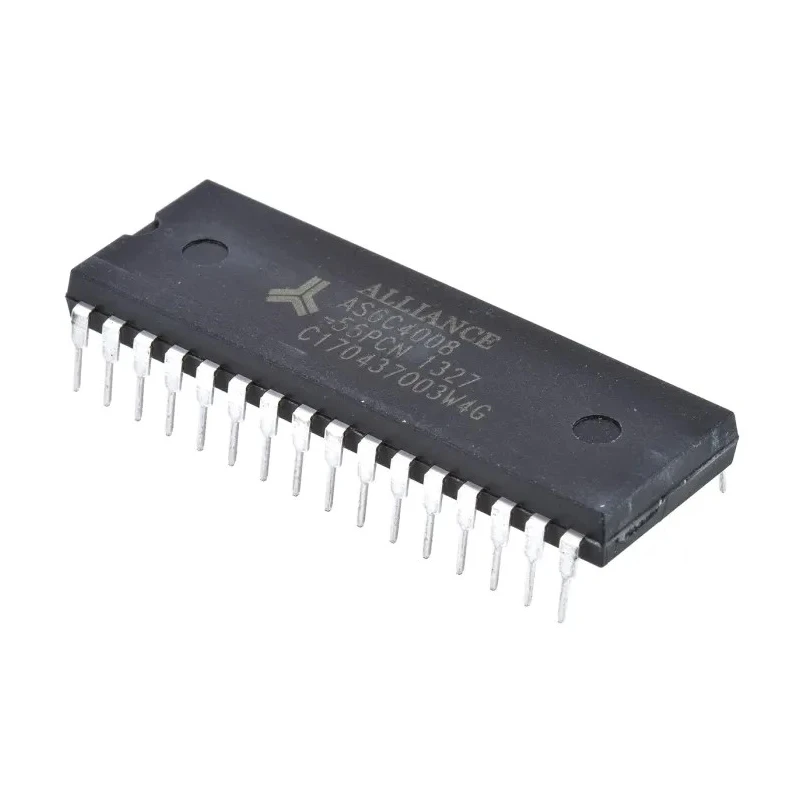 Alliance Memory Asynchronous Static RAM SRAM 4MB 512Kx8Bit 55ns 2.7-5.5V PDIP Through Hole AS6C4008-55PCN