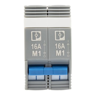 Phoenix Contact TRABTECH CB TM2 16A M1 P Thermal Circuit Breaker 16A Current Rating 2-Pole Base 2800889