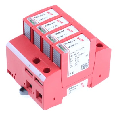 Dehn DG Modular Surge Protector 275V AC Maximum Surge Current 40 kA Type 2 Arrester DG M TNS 275