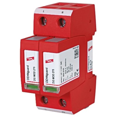 Dehn Surge Arrester 275V AC Maximum Voltage 40 kA Type 2 Arrester DG M TN 275 FM