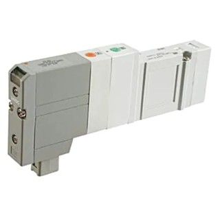 SMC Pneumatic Solenoid Valve, 5-Port 5/2 NC Valve Function, 24V DC, Die Cast Aluminium Body, SV2000 Series 