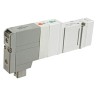 SMC Pneumatic Solenoid Valve, 5-Port 5/2 NC Valve Function, 24V DC, Die Cast Aluminium Body, SV2000 Series