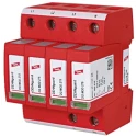 Dehn DG Modular Surge Protector 275V AC Maximum Voltage Rating 40 kA Maximum Surge Current Type 2 Arrester DG M TNS 275 FM