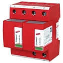 Dehn Modular Surge Protector Lightning Arrester 255V AC Maximum Voltage 50kA Maximum Surge Current DV M TN 255