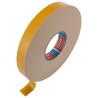 Tesa White Adhesive Foam Tape Double Sided 25mm Width x 25m Length, 1100μm Thickness, Acrylic Adhesive 04957-00009-00