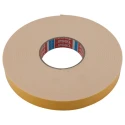 Tesa White Adhesive Foam Tape Double Sided 25mm Width x 25m Length, 1100μm Thickness, Acrylic Adhesive 04957-00009-00
