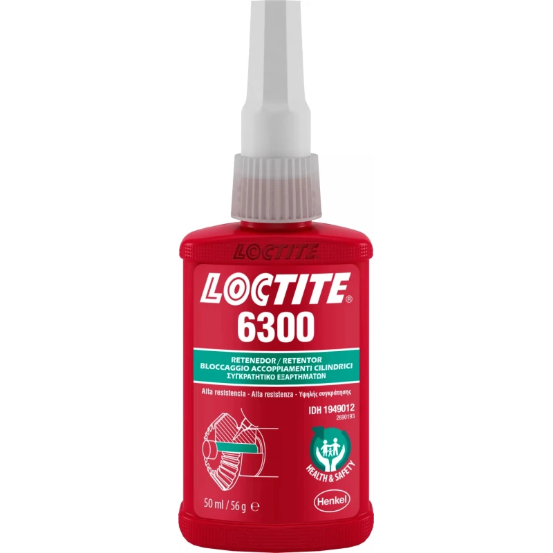 Loctite High Strength Cylindrical Thread Locking Adhesive 50ml Loctite 6300 50ml
