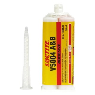 Loctite V5004 Pink, Blue Thread Lock Structural Adhesive 50 ml Cartridge 24 h Cure Time Loctite V5004 50ml