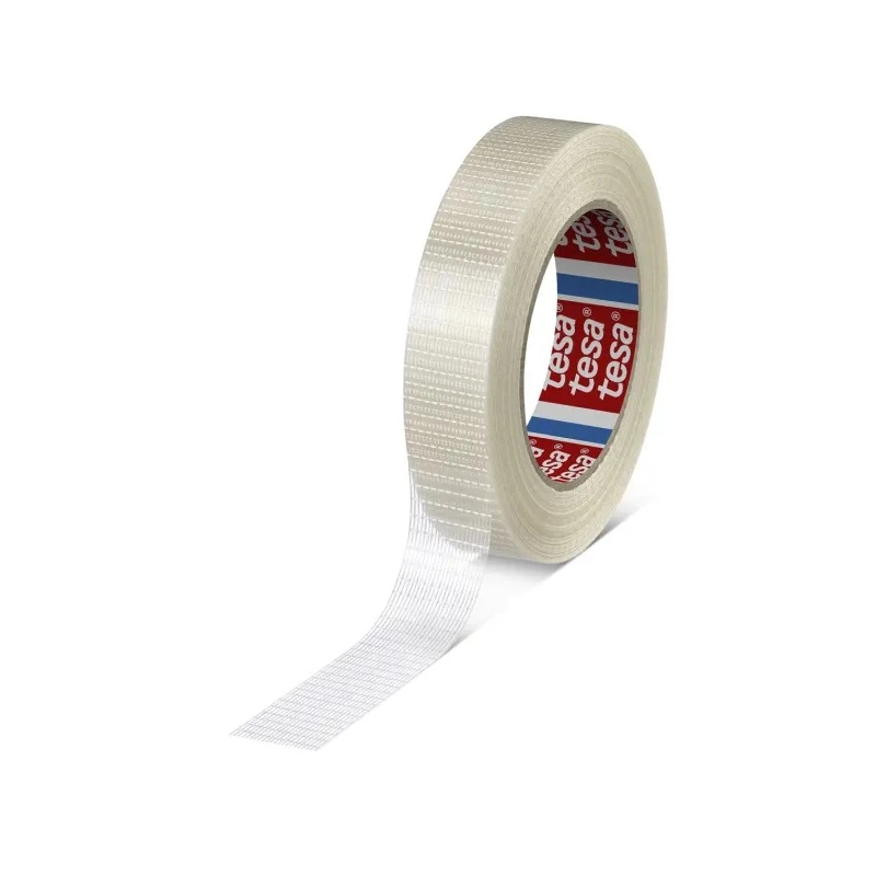 Tesa Transparent 4591 Strapping Tape, 50 m x 25mm 04591-00002-00