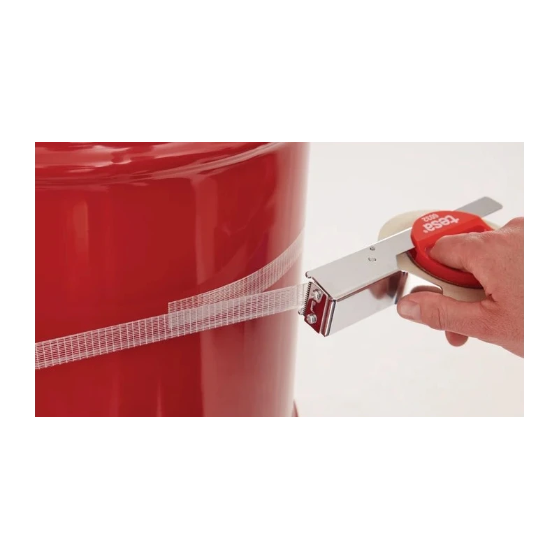Tesa Transparent 4591 Strapping Tape 50 mm x 50 m Fibreglass PET Film Backing Synthetic Rubber Adhesive 04591-00000-00