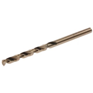 Bosch High-Speed Steel Cobalt Drill Bit Set, 10 Pieces, 75mm Overall Length, 4.2mm Shank Size, 135° Point Angle 2608585882