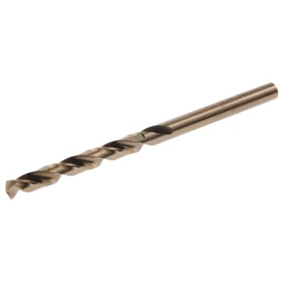 Bosch High-Speed Steel Cobalt Drill Bit Set, 10 Pieces, 75mm Overall Length, 4.2mm Shank Size, 135° Point Angle 2608585882