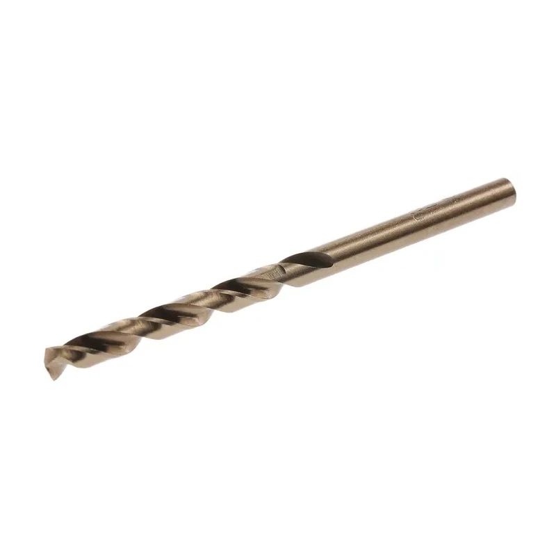 Bosch High-Speed Steel Cobalt Drill Bit Set, 10 Pieces, 75mm Overall Length, 4.2mm Shank Size, 135° Point Angle 2608585882