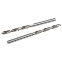 Bosch HSS-G Metric Jobber Drill Bit 4.5mm Diameter, 80mm Overall Length, Polished Cylindrical Shank, 10 Pieces 2608595061