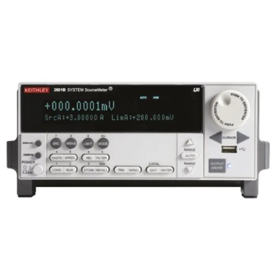 Keithley 2600 Series Source Meter, Current Voltage Source Measure Current Resistance Voltage, ±100 mV to ±40 V, ±100 2601B