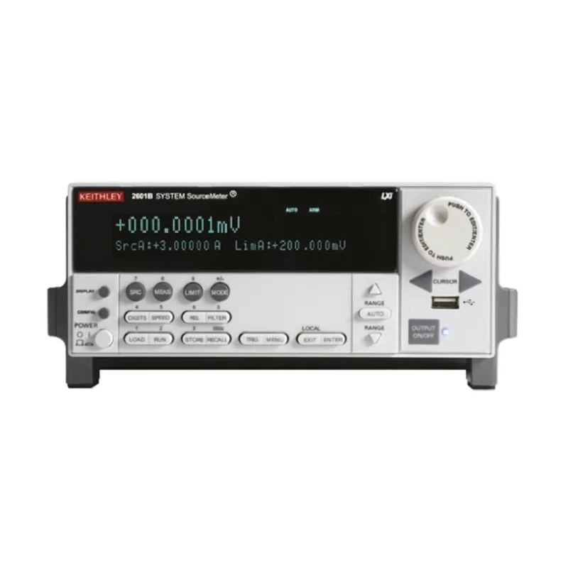 Keithley 2600 Series Source Meter, Current Voltage Source Measure Current Resistance Voltage, ±100 mV to ±40 V, ±100 2601B