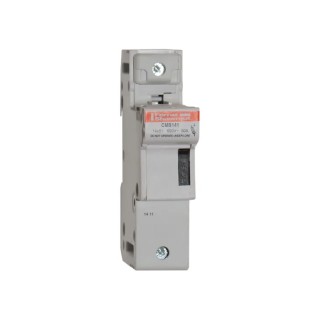 Mersen 50A Rail Mount Fuse Holder for 14 x 51 mm, 1 Pole, 690V AC A331016 / CMS141