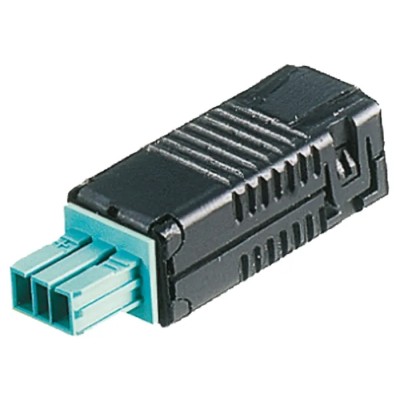 Wieland BST14i Series Lighting Cable Connector Female/Male Spring Clamp 2-Pole 3A 50V IP20 93.421.4553.1