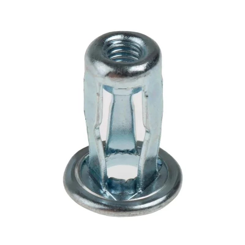 Emhart Industries RS PRO Bright Zinc Stainless Steel Threaded Insert M4 Size, 11.89 mm Flange Diameter, 8.38 mm 768-0729