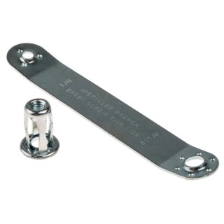 Emhart Industries RS PRO Bright Zinc Stainless Steel Threaded Insert, M5 Size, 13.49 mm Flange Diameter, 10.16 mm 768-0732