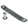 Emhart Industries RS PRO Bright Zinc Stainless Steel Threaded Insert, M5 Size, 13.49 mm Flange Diameter, 10.16 mm 768-0732
