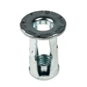 Emhart Industries RS PRO Bright Zinc Stainless Steel Threaded Insert, M5 Size, 13.49 mm Flange Diameter, 10.16 mm 768-0732